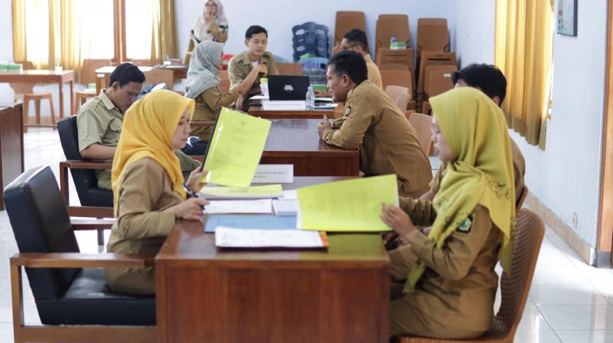 Kalurahan Sendangsari Terima Kunjungan Tim Visitasi dan Verifikasi Sipentas Jawaraku